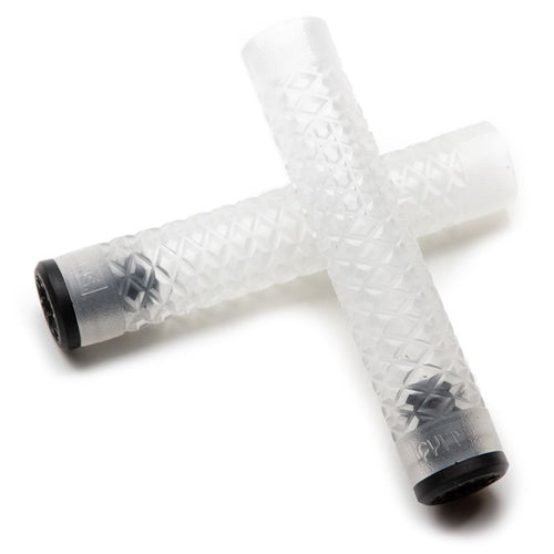 Cult | Vans Flangeless BMX Bike Grips - Clear