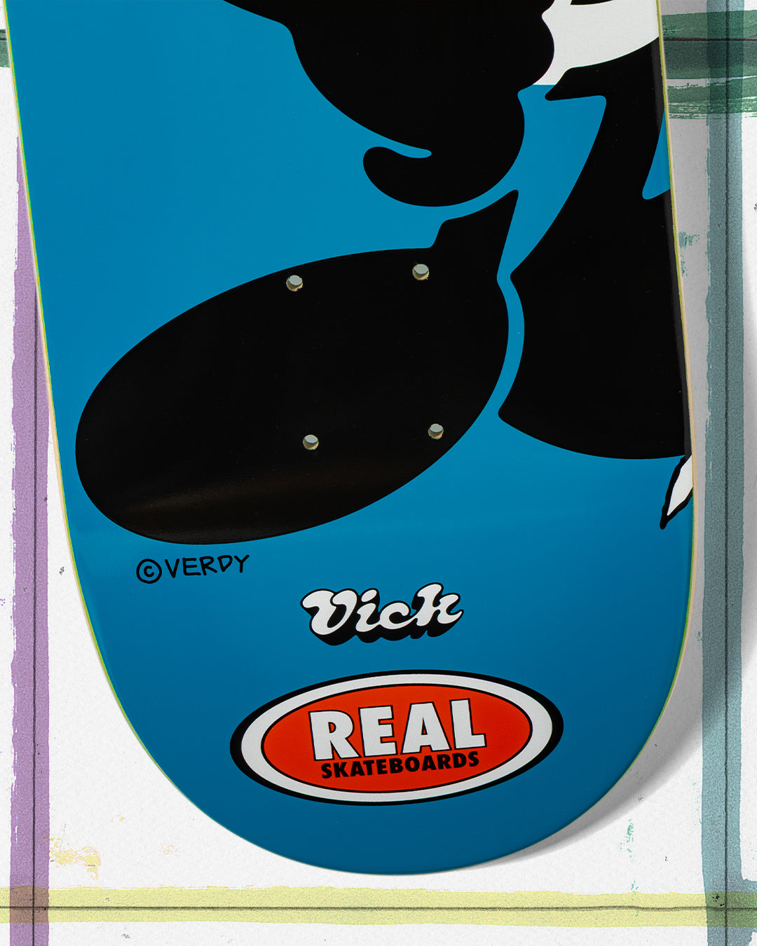 Real | 8.5" Verdy Vick Skateshop Day Skateboard Deck
