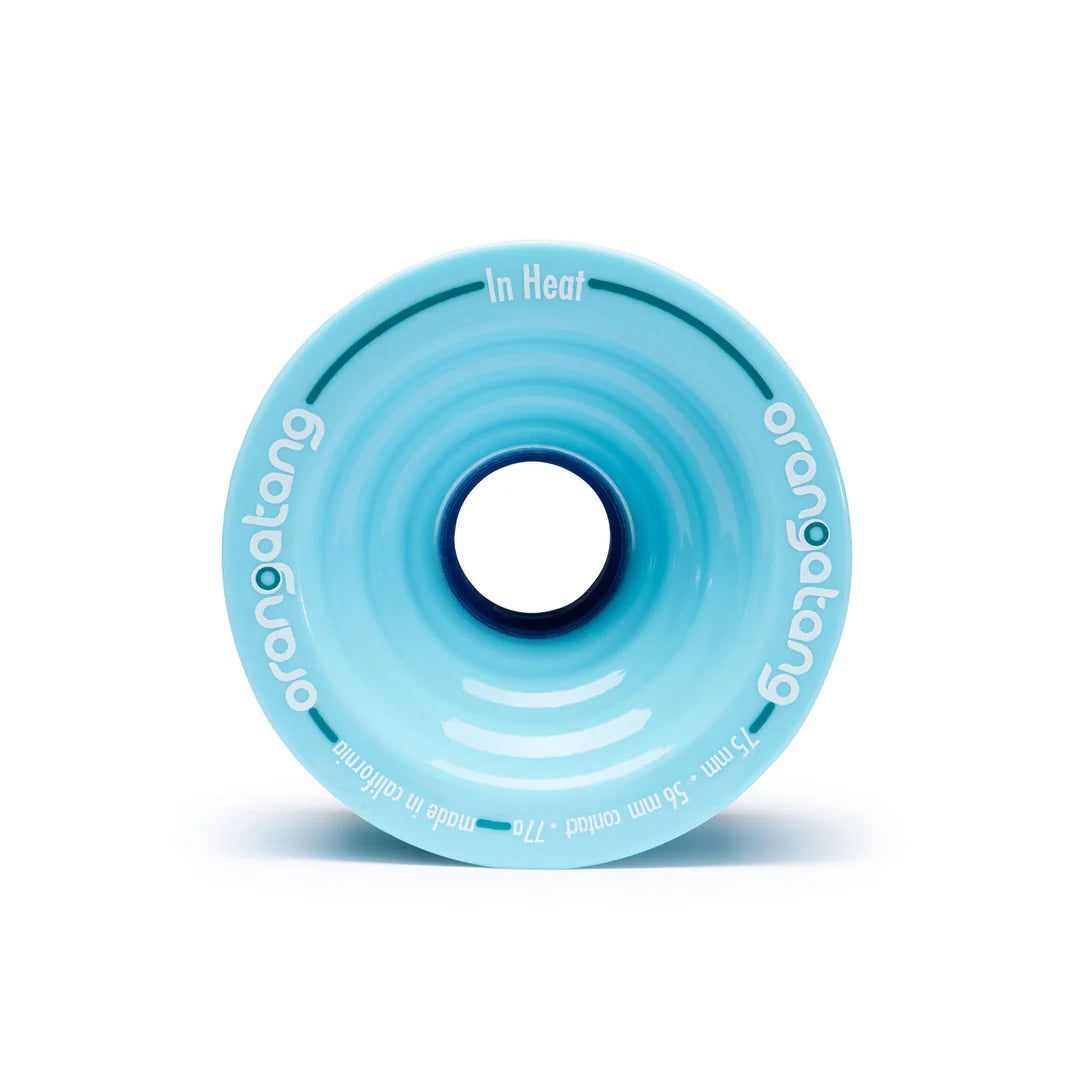 Orangatang | 75mm/77a In Heat Wheels - Blue