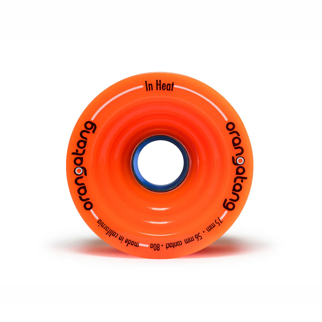 Orangatang | 75mm/80a In Heat Wheels - Orange