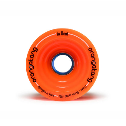 Orangatang | 75mm/80a In Heat Wheels - Orange