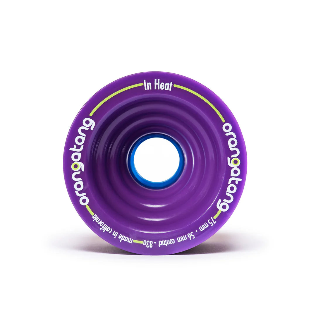 Orangatang | 75mm/83a In Heat Wheels - Purple