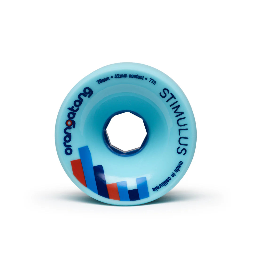 Orangatang | 70mm/77a Stimulus Wheels - Blue