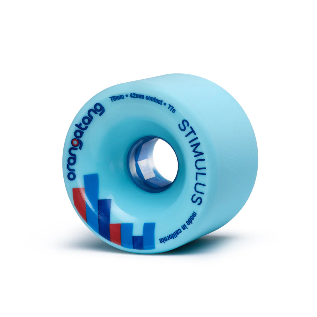 Orangatang | 70mm/77a Stimulus Wheels - Blue