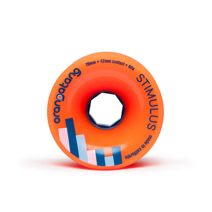 Orangatang | 70mm/80a Stimulus Wheels - Orange