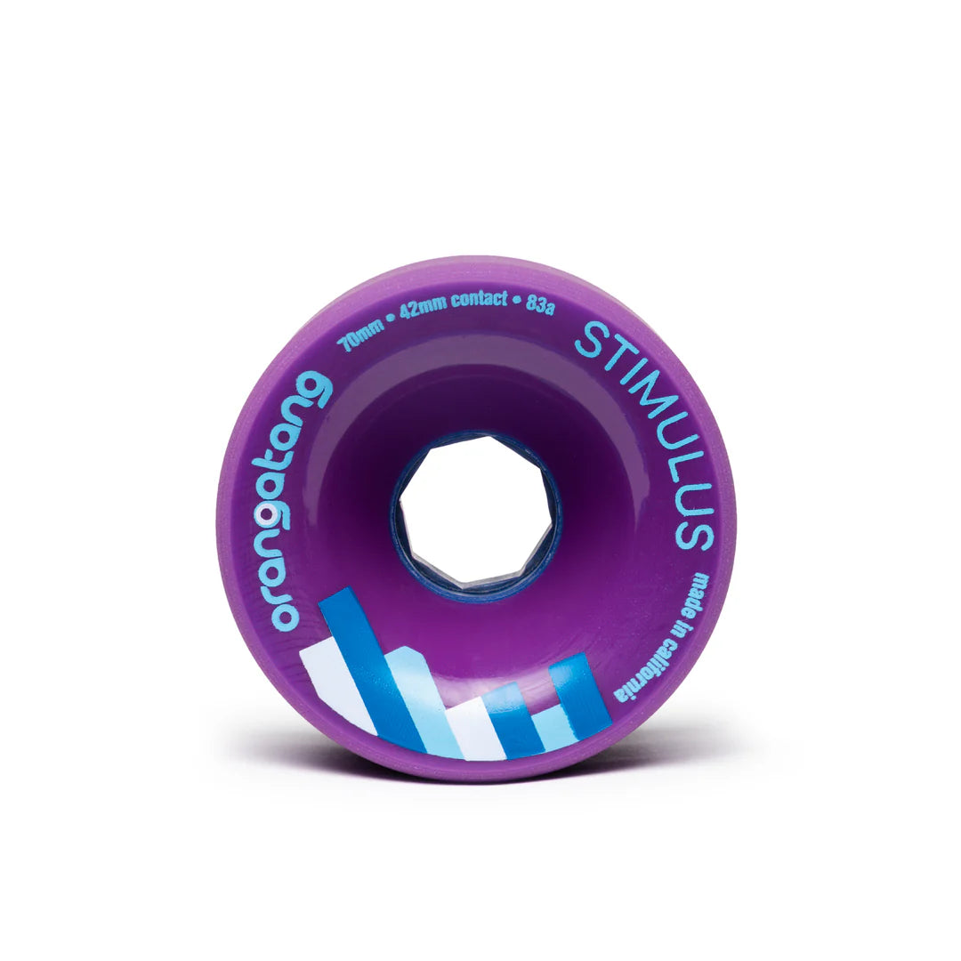 Orangatang | 70mm/83a Stimulus Wheels - Purple
