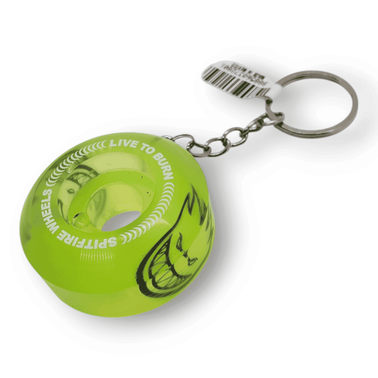 Spitfire | Wheel Keychain - Sapphire Yellow