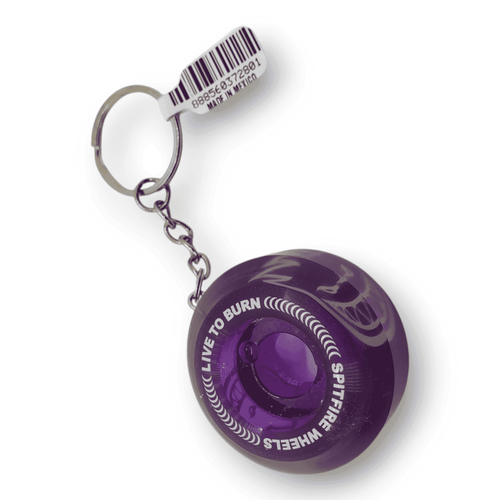 Spitfire | Wheel Keychain - Sapphire Purple