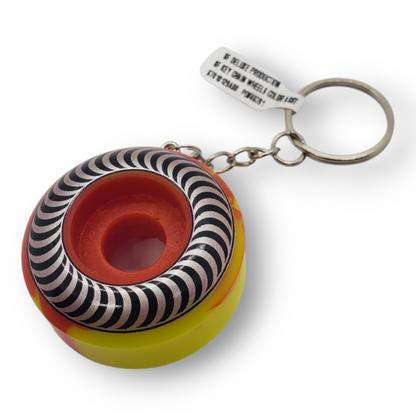 Spitfire | Wheel Keychain - Swirl Red/Yellow – THIS Skateshop Spitfire | Wheel Keychain - Swirl Red/Yellow – THIS Skateshop