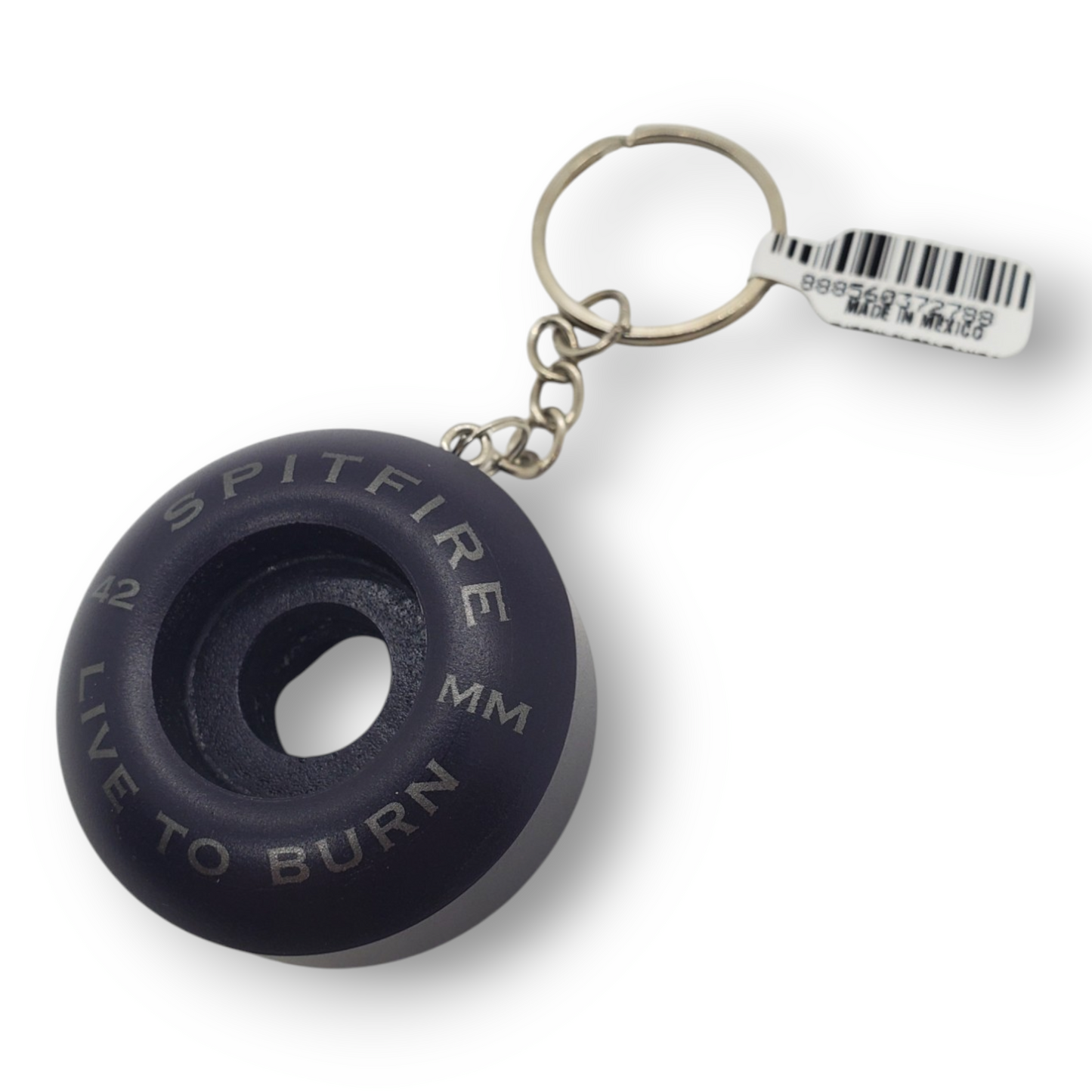 Spitfire | Wheel Keychain - Black