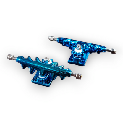Leefai | 34mm Monster Fingerboard Trucks - Blue
