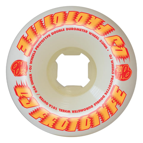 OJ | 53mm/95a Core/101a Outer - Prototype Double Durometer Wheels