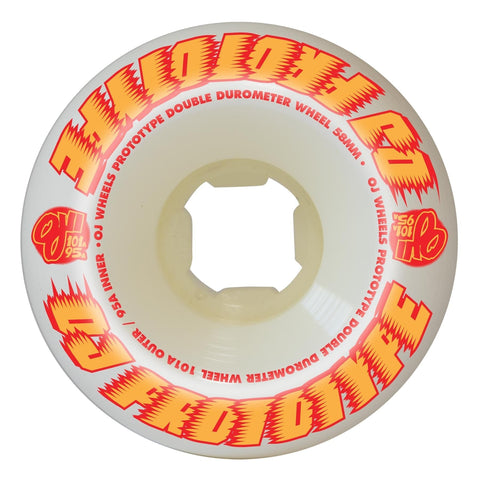 OJ | 58mm/95a Core/101a Outer - Prototype Double Durometer Wheels
