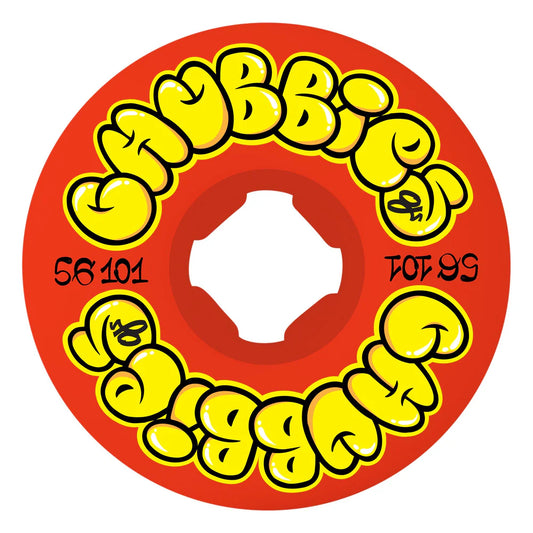 OJ | 56mm/101a Throw Ups Chubbies Wheels - Red