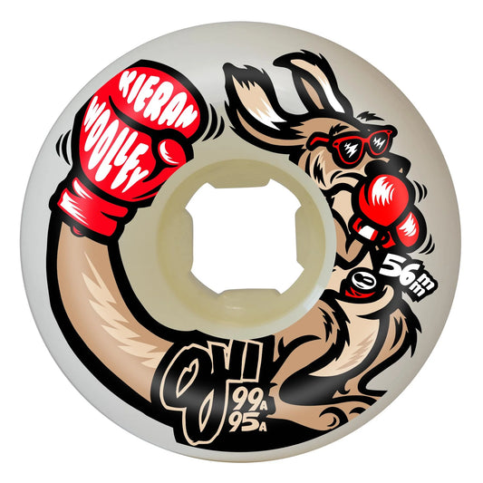 OJ | 56mm 99a/95a Kieran Woolley Roo Double Duro Mini Combo Wheels - White