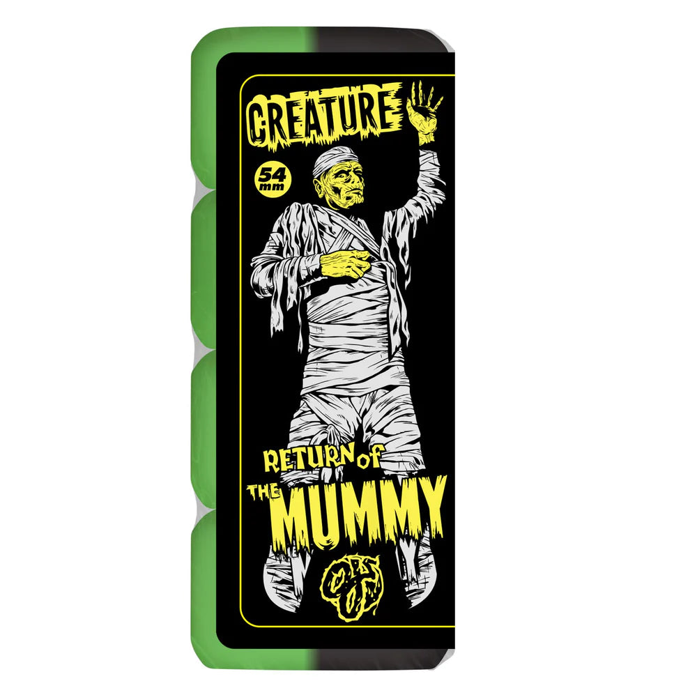 OJ | 54mm/78a Mummy Keyframe OJ x Creature Wheel - Black/Green