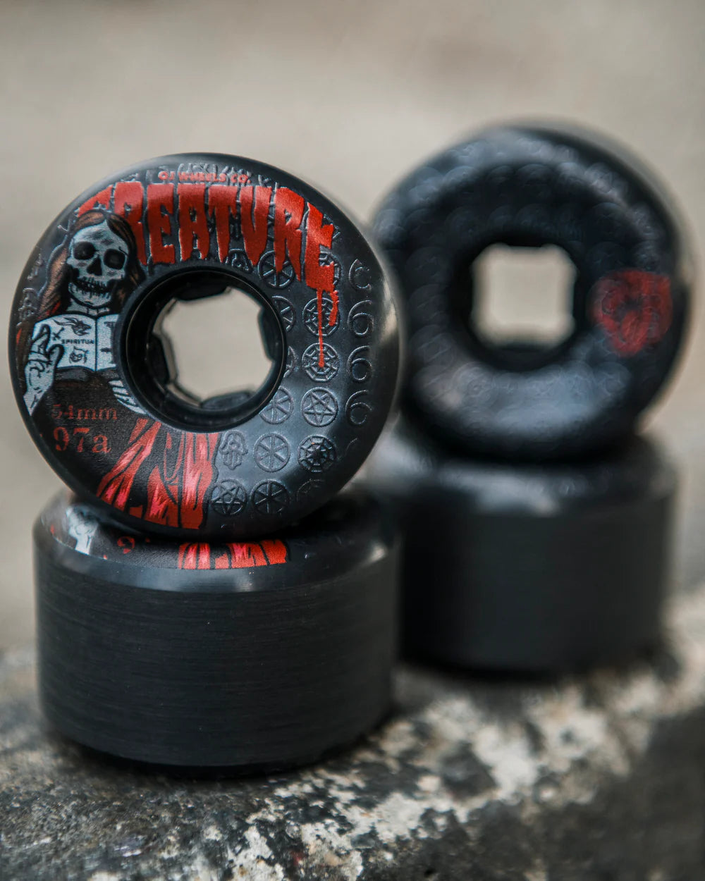 OJ | 54mm/97a The Book of OJ Bloodsuckers OJ x Creature Wheel - Black