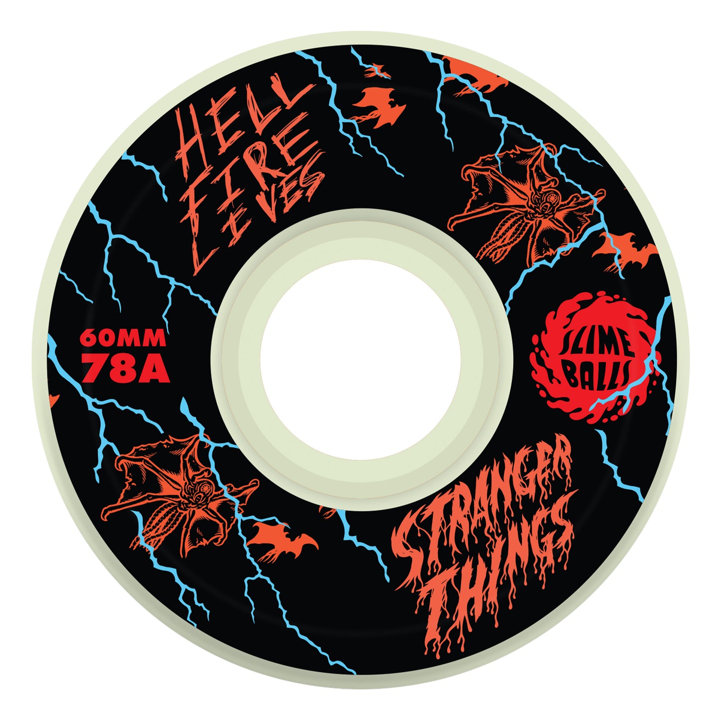 Slime Balls | 60mm/78a Stranger Things Meek Slasher Eddie OG Slime Wheels (GLOW IN THE DARK)