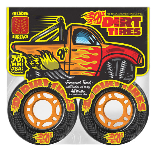 OJ | 70mm/78a Dirt Tires Thunder Juice Skateboard Wheels