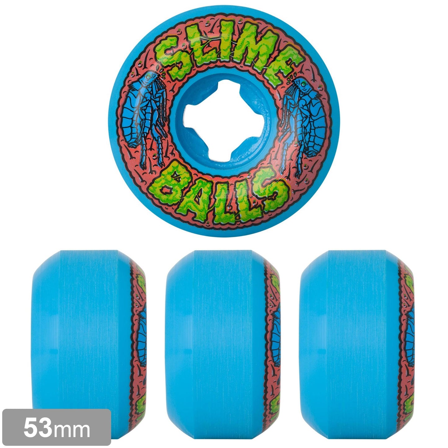 Slime Balls | 53mm Flea Balls Speed Balls 99a Blue