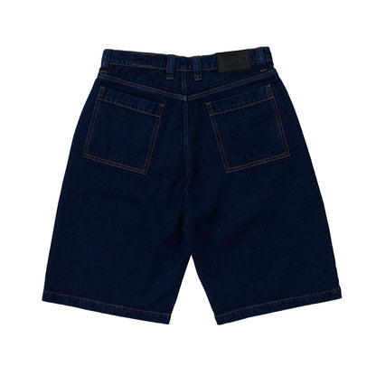 Real | Street Cleaner Denim Shorts - Dark Wash