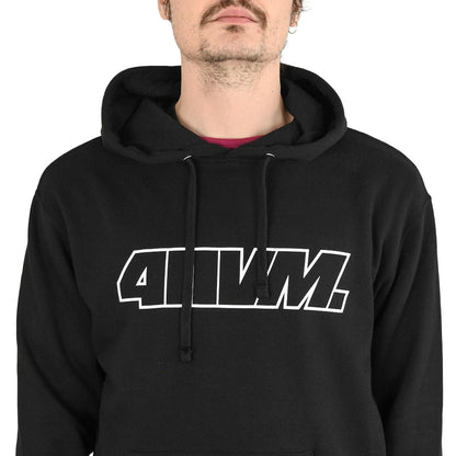 411VM | Outline Heavyweight Hoodie - Black