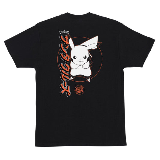 Santa Cruz | Pokemon Pikachu Shirt - Black
