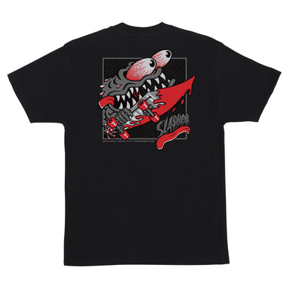 Santa Cruz | Meek Slasher Box Heavyweight Shirt - Black