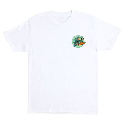 Santa Cruz | Meek Slasher Box Heavyweight Shirt - White