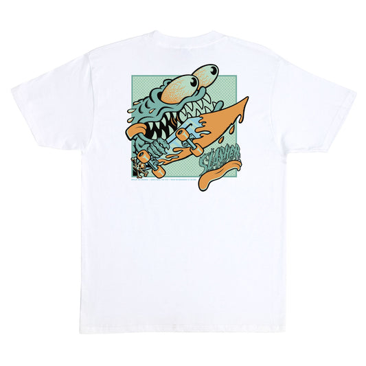 Santa Cruz | Meek Slasher Box Heavyweight Shirt - White