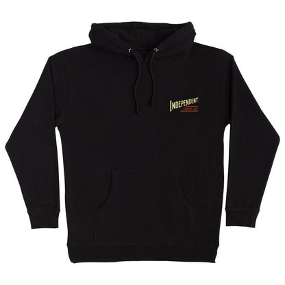 Independent | Stay Sharp Pullover Hooded Heavyweight Sweatshirt - Black
