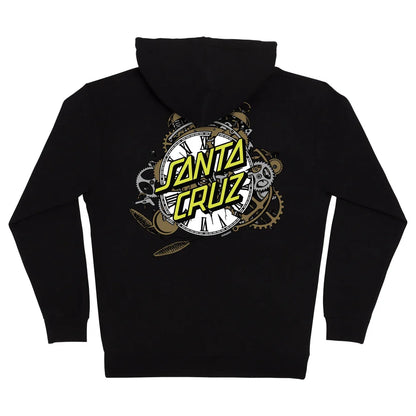 Santa Cruz - Grabke Exploding Dot Hooded Sweatshirt - Black