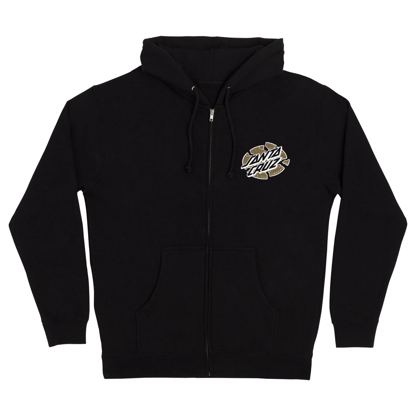 Santa Cruz - Grabke Exploding Dot Hooded Sweatshirt - Black