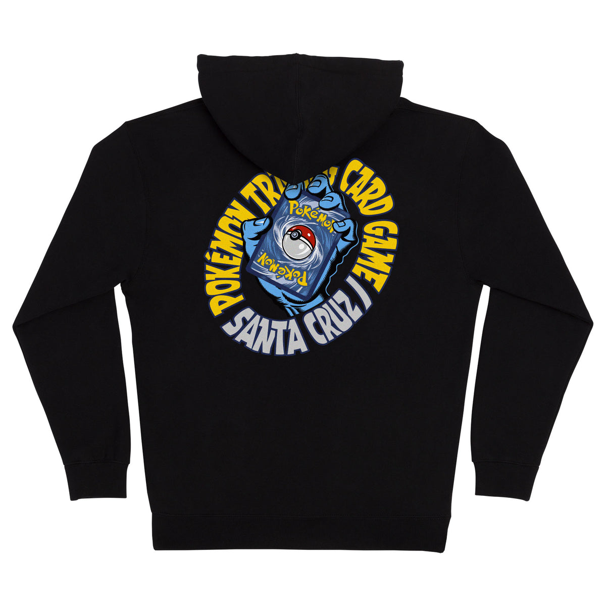 Santa Cruz | Pokemon TGC 30th Anniversary Hand Zip Hooded Sweatshirt - Black