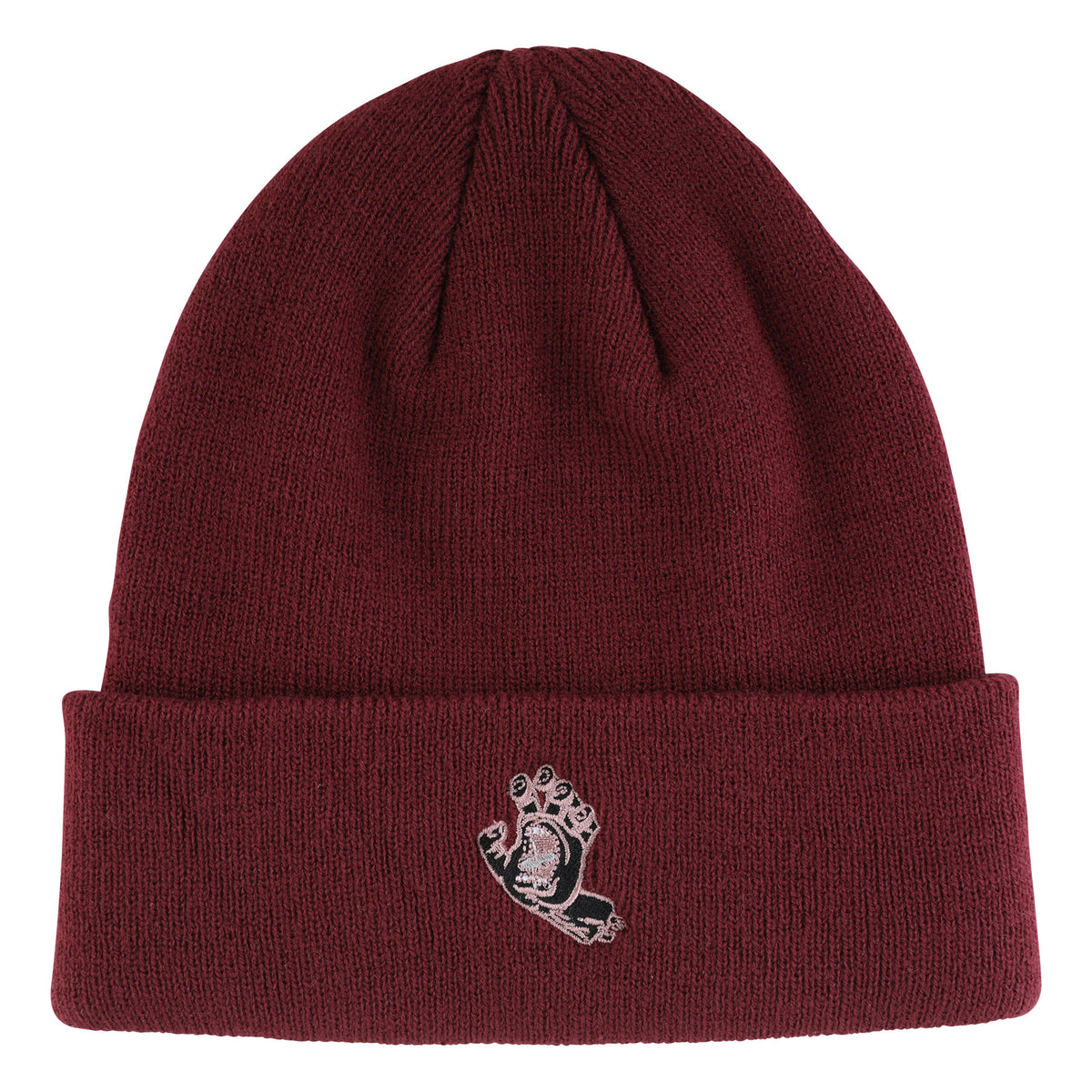 Santa Cruz | Screaming Hand Beanie - Black Rose