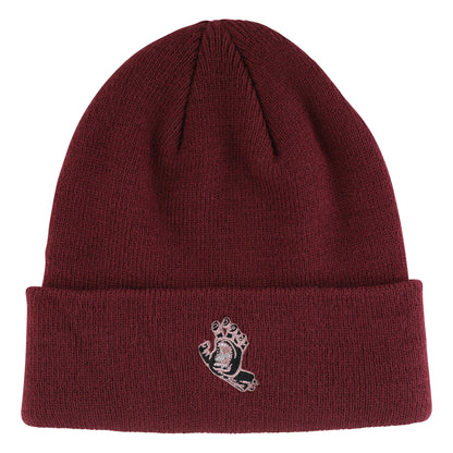 Santa Cruz | Screaming Hand Beanie - Black Rose