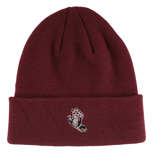 Santa Cruz | Screaming Hand Beanie - Black Rose