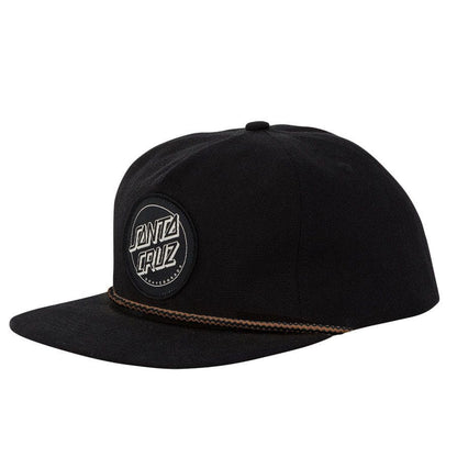 Santa Cruz | Reverse Dot Eco Snapback Hat - Black