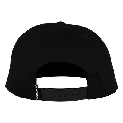 Independent | Bar Logo Snapback - Black
