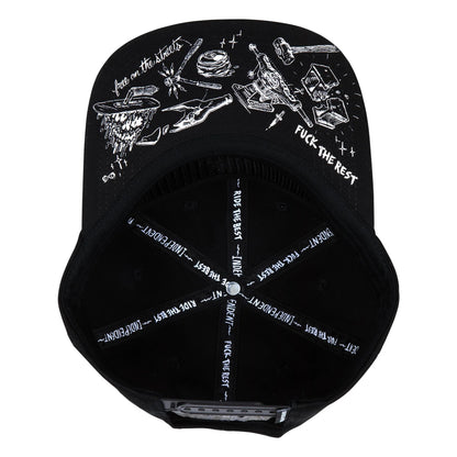 Independent | Bratrud Notebook Snapback - Black