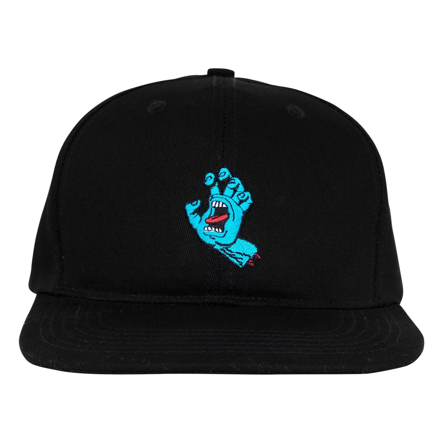 Santa Cruz | Screaming Hand Snapback Hat - Black