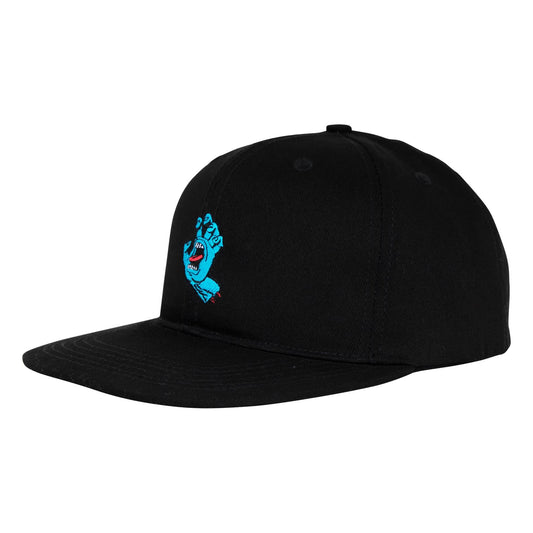 Santa Cruz | Screaming Hand Snapback Hat - Black