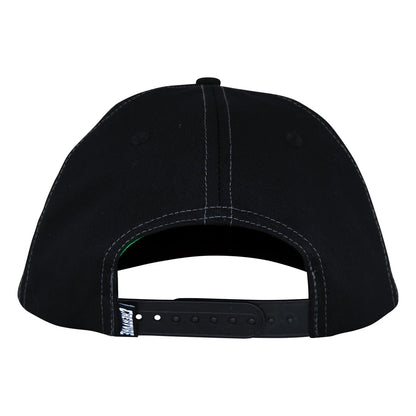 Creature | Hesher Flame Snapback Unstructured Hat - Black