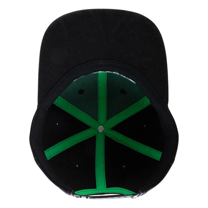 Creature | Hesher Flame Snapback Unstructured Hat - Black