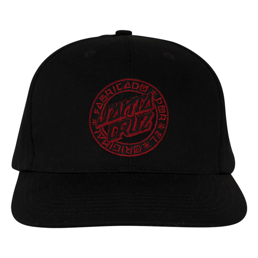 Santa Cruz | Loco Dot Snapback Hat - Black