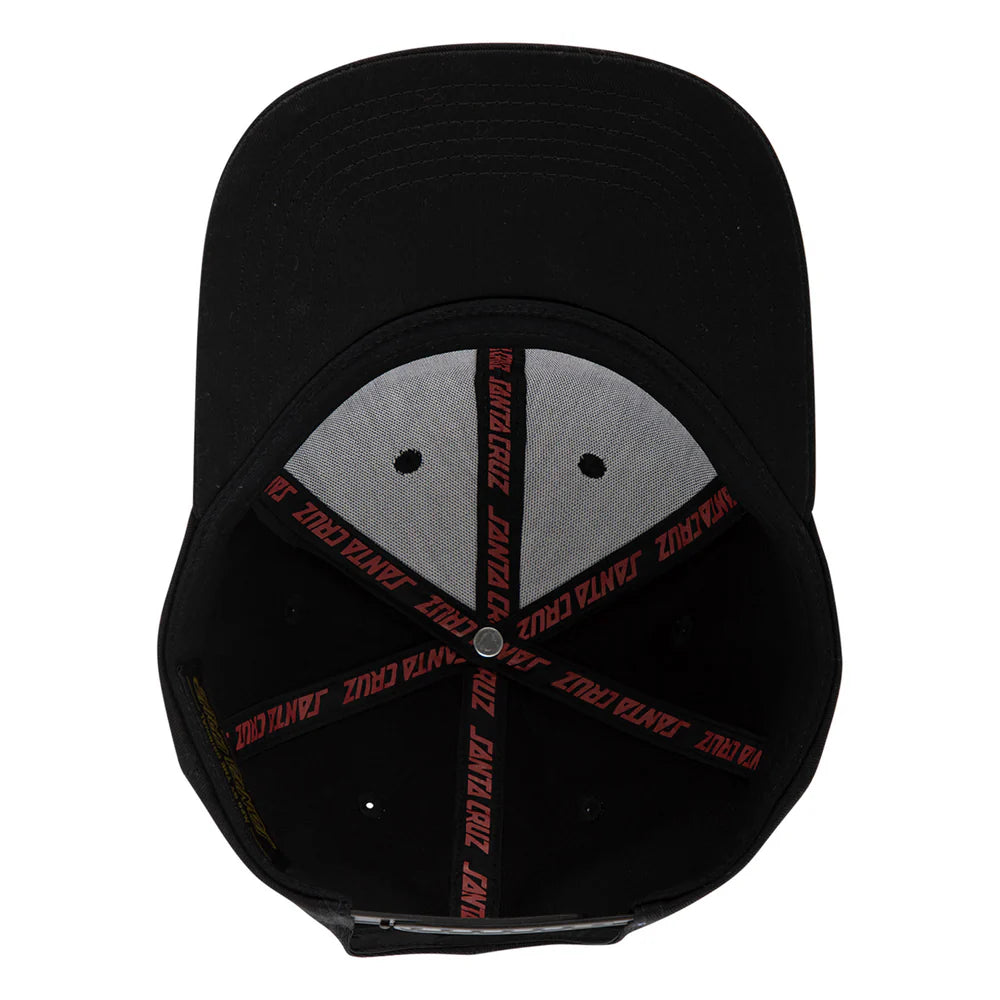 Santa Cruz | Loco Dot Snapback Hat - Black