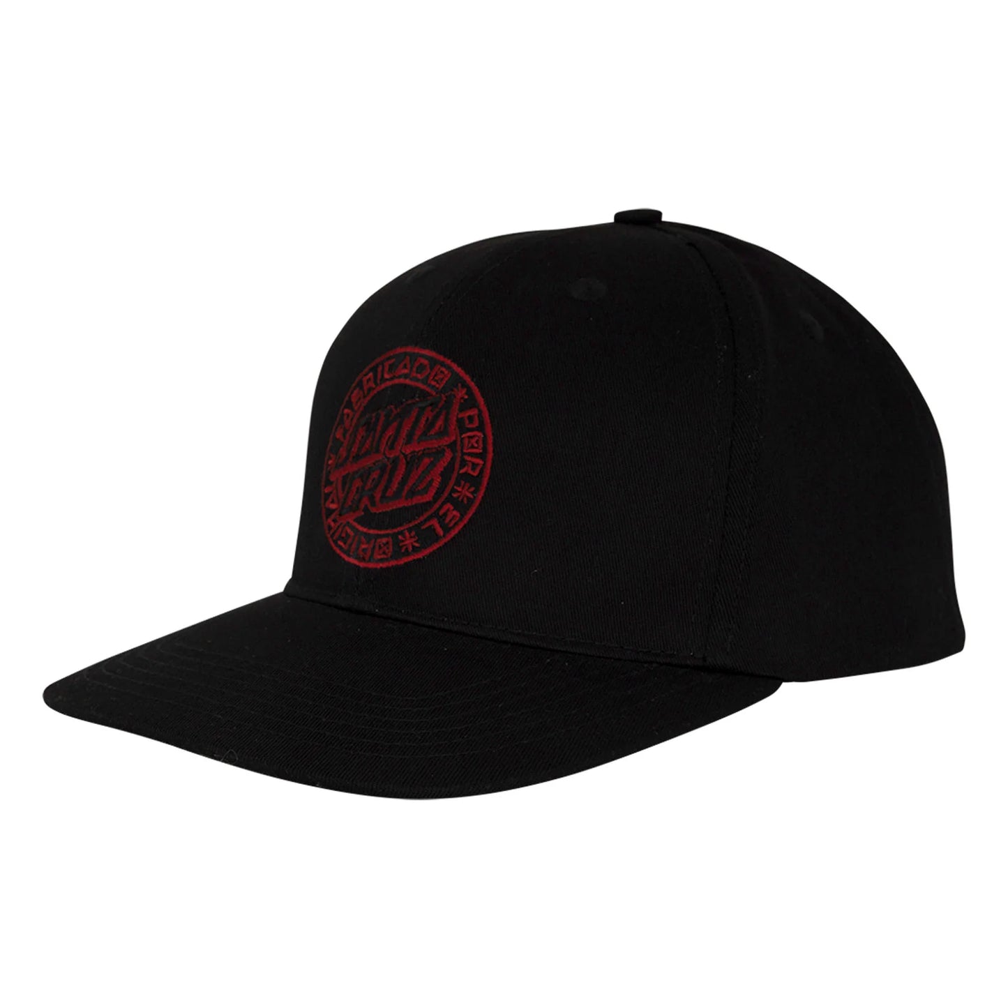 Santa Cruz | Loco Dot Snapback Hat - Black