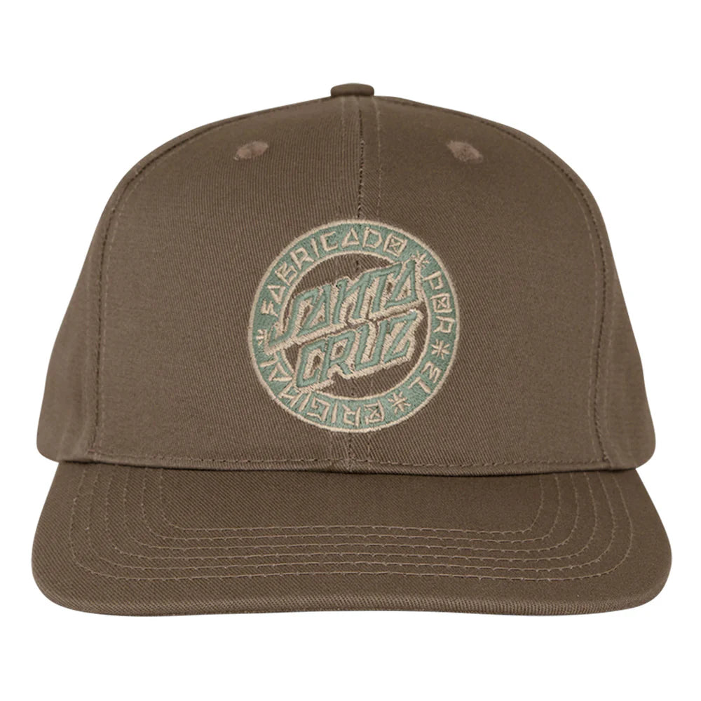 Santa Cruz | Loco Dot Snapback Hat - Saddle