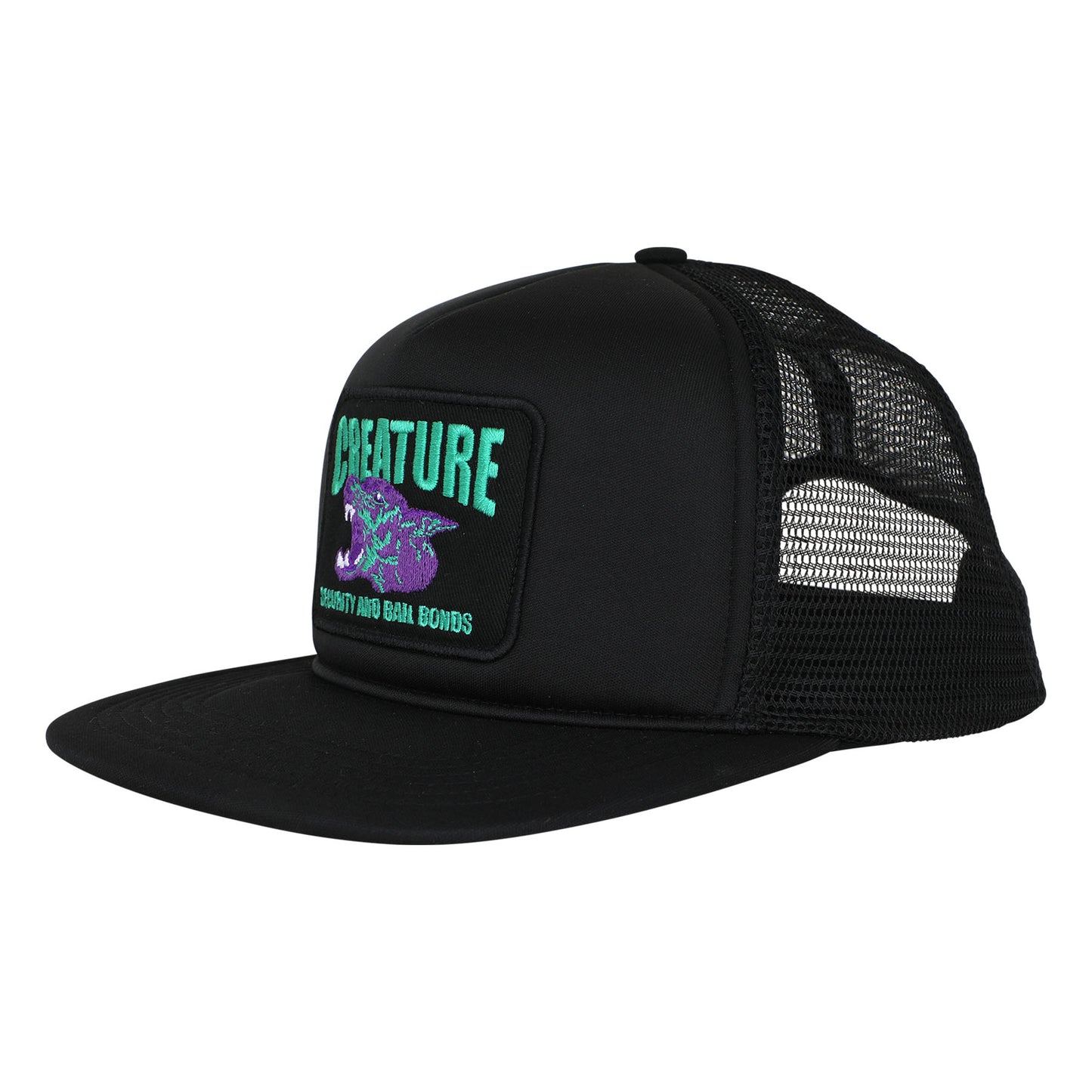 Creature | Security Service Snapback Hat - Black