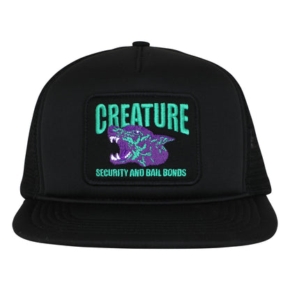 Creature | Security Service Snapback Hat - Black